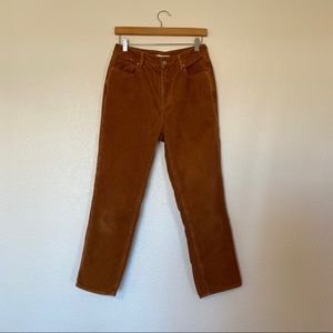 PACSUN high rise corduroy mom jean